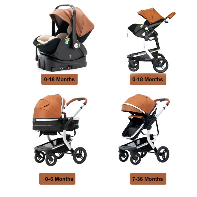 Leather baby clearance prams